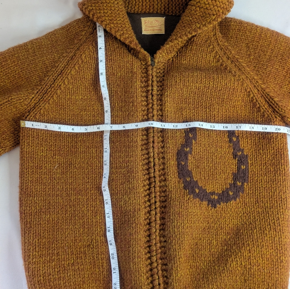 One Of A Kind Women's Handmade Western Horse Girl Sweater "Norma" - Picture 3 of 9